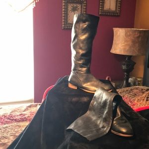 New west vintage america collection pull up boots